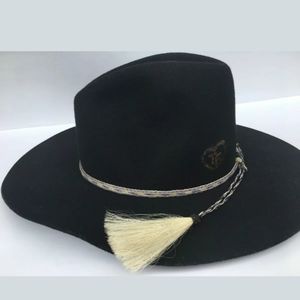 Stetson Solid Black Rodeo Cowboy Junior Hat Youth